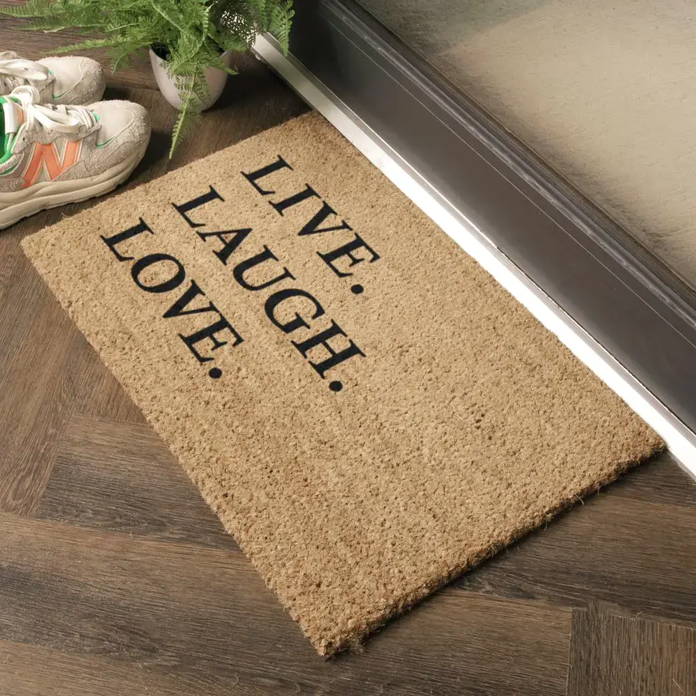 Artsy Doormats Live Laugh Love Doormat