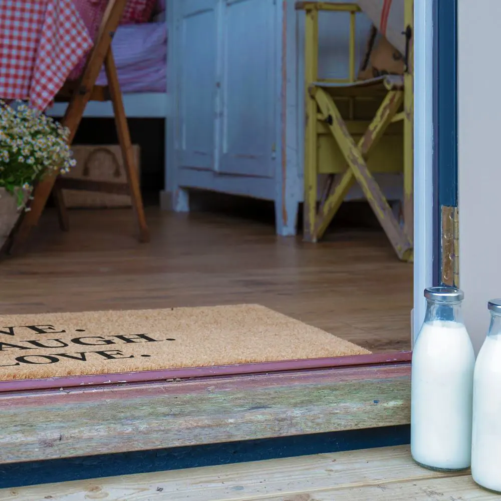 Artsy Doormats Live Laugh Love Doormat