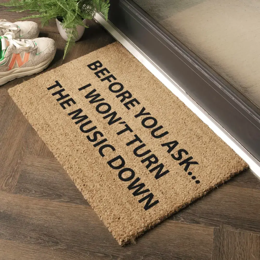 Artsy Doormats Loud Music Doormat