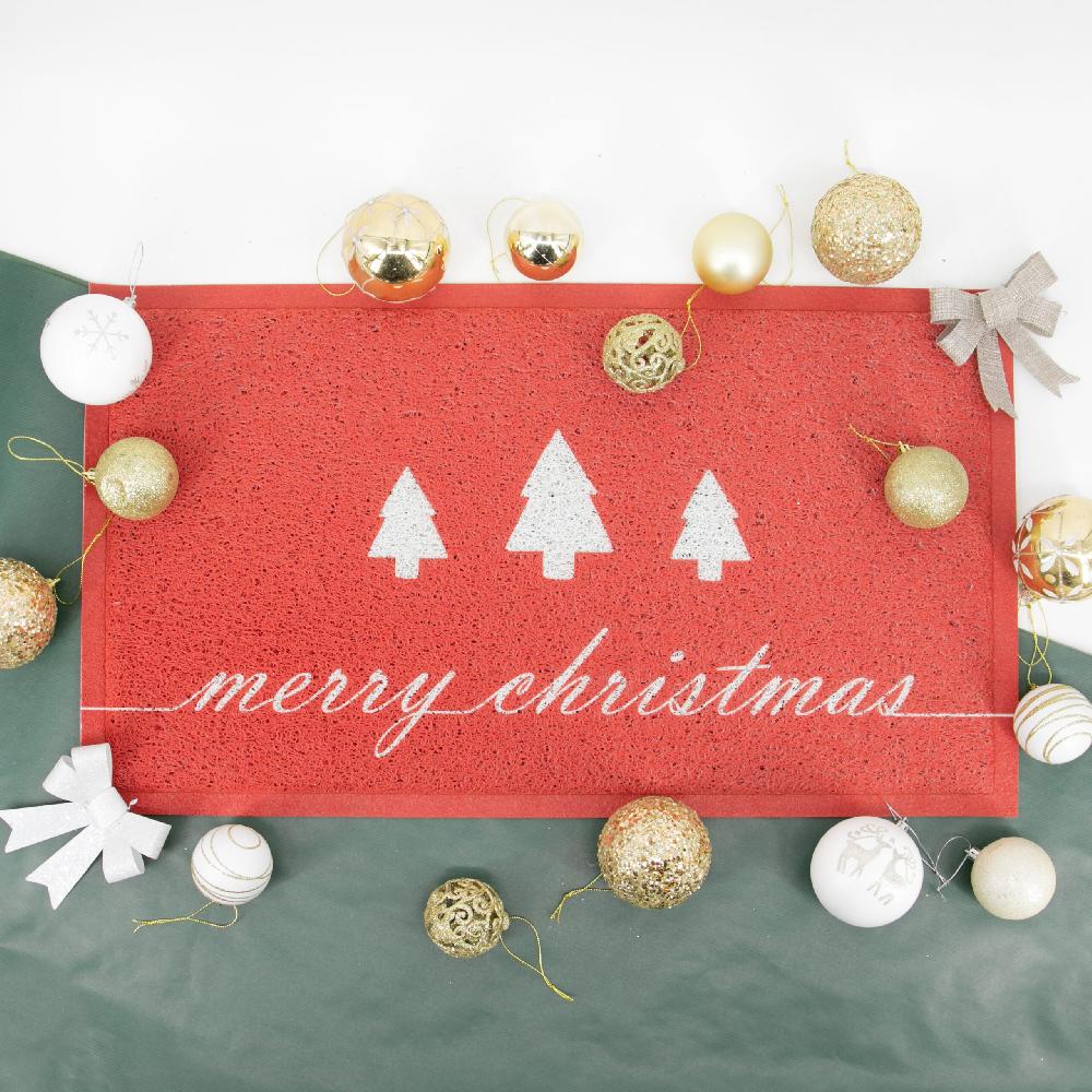 artsy doormats Merry Christmas Doormat