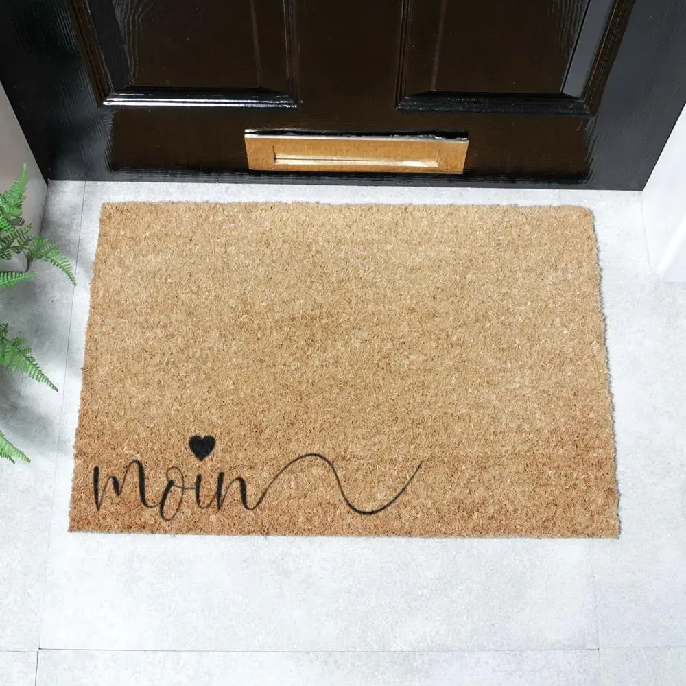 artsy doormats Moin Heart Fussmatten