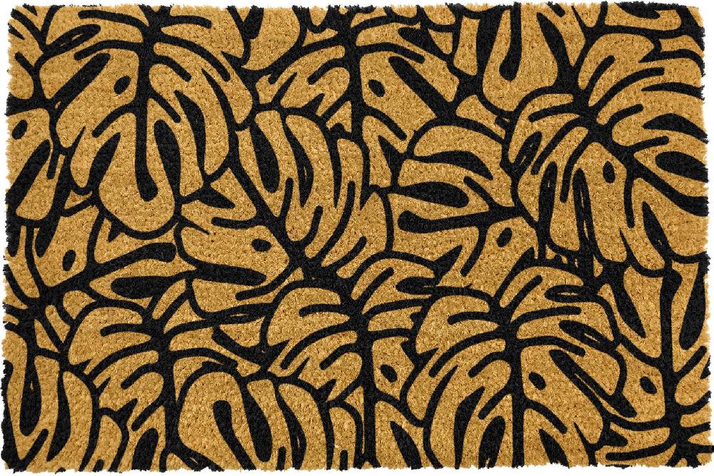Artsy Doormats Monstera Leaf Pattern Doormat