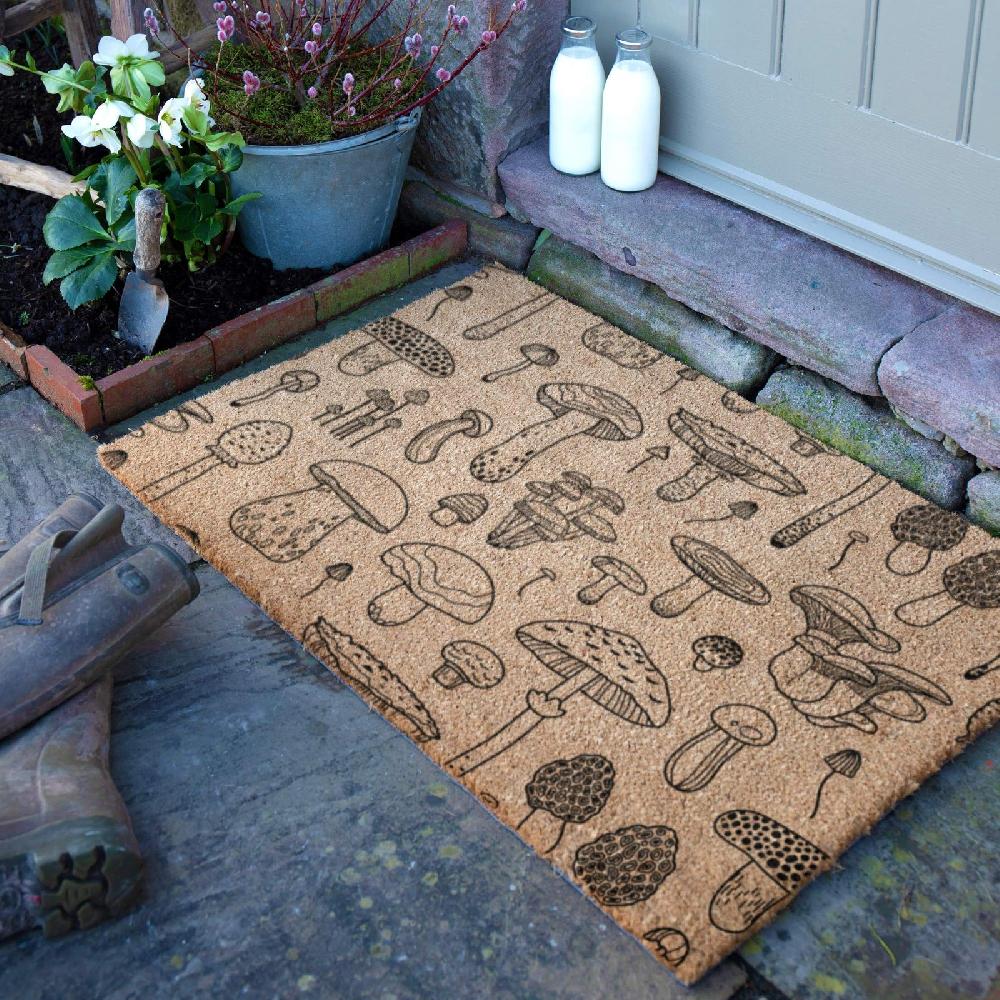 artsy doormats Mushrooms Doormat (90 x 60cm)