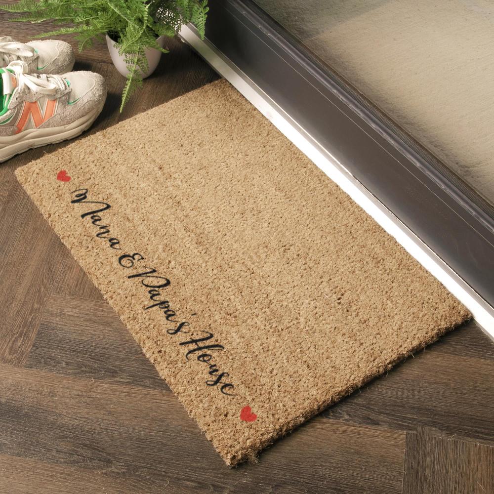 Artsy Doormats Nana & Papas House Doormat (60 X 40cm)