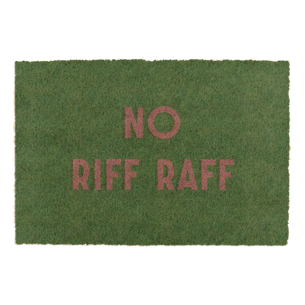 Artsy Doormats No Riff Raff Doormat (60 X 40cm)