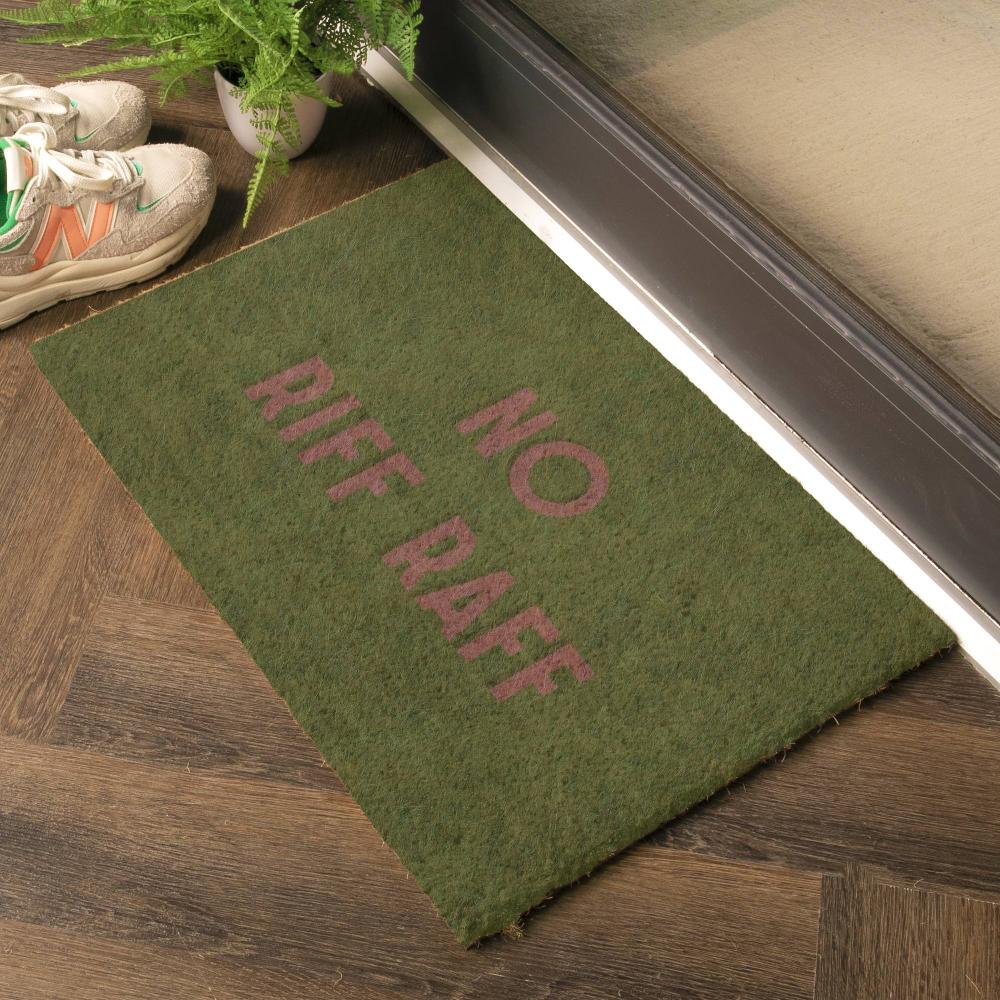 Artsy Doormats No Riff Raff Doormat (60 X 40cm)