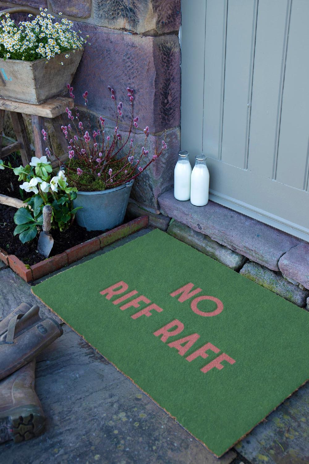 Artsy Doormats No Riff Raff Doormat (90 X 60cm)