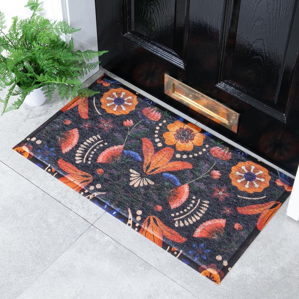 artsy doormats Nordic Leaf Doormat (70 x 40cm)