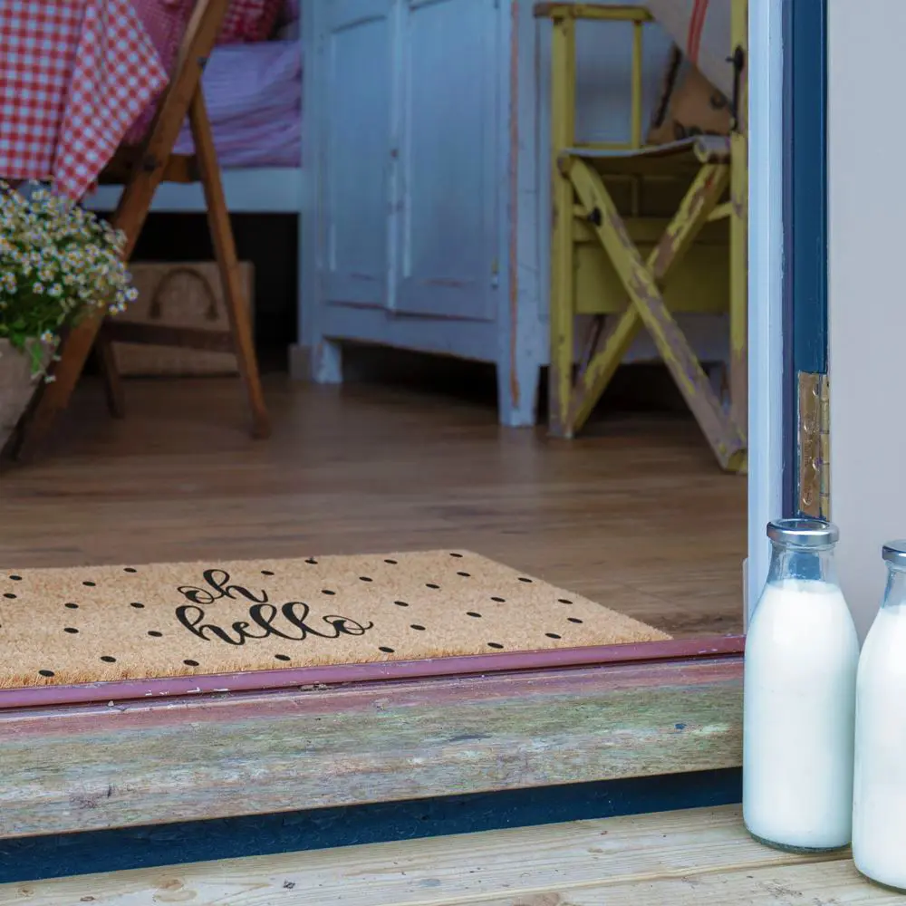 Artsy Doormats Oh Hello Spotty Patio Doormat