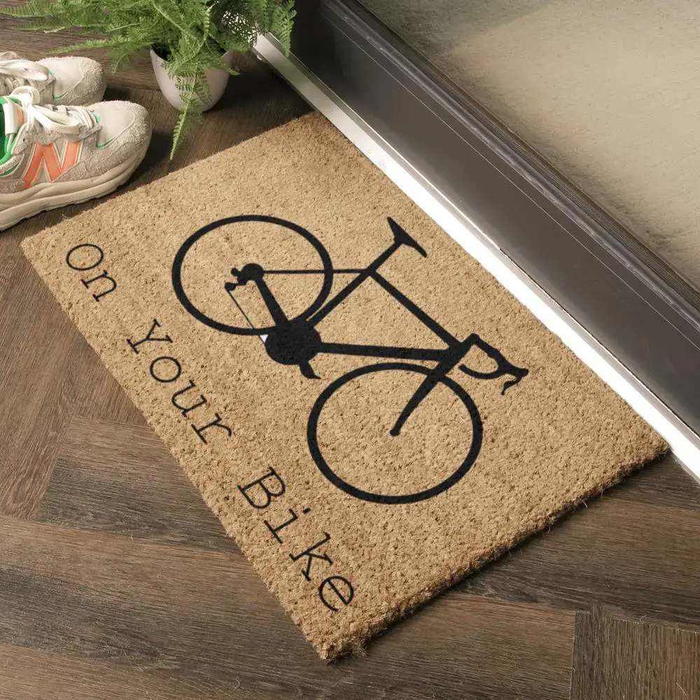 artsy doormats On Your Bike Doormat