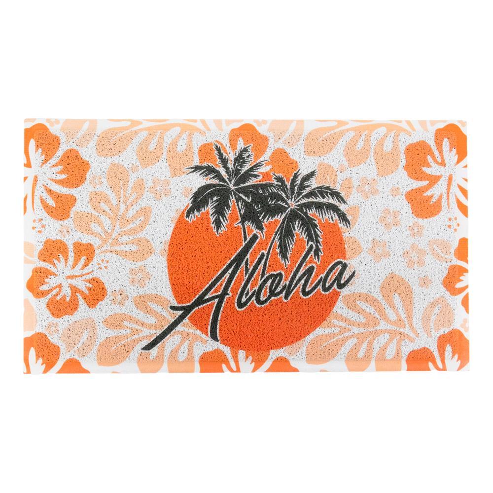 Artsy Doormats Orange Aloha Doormat (70 X 40cm)