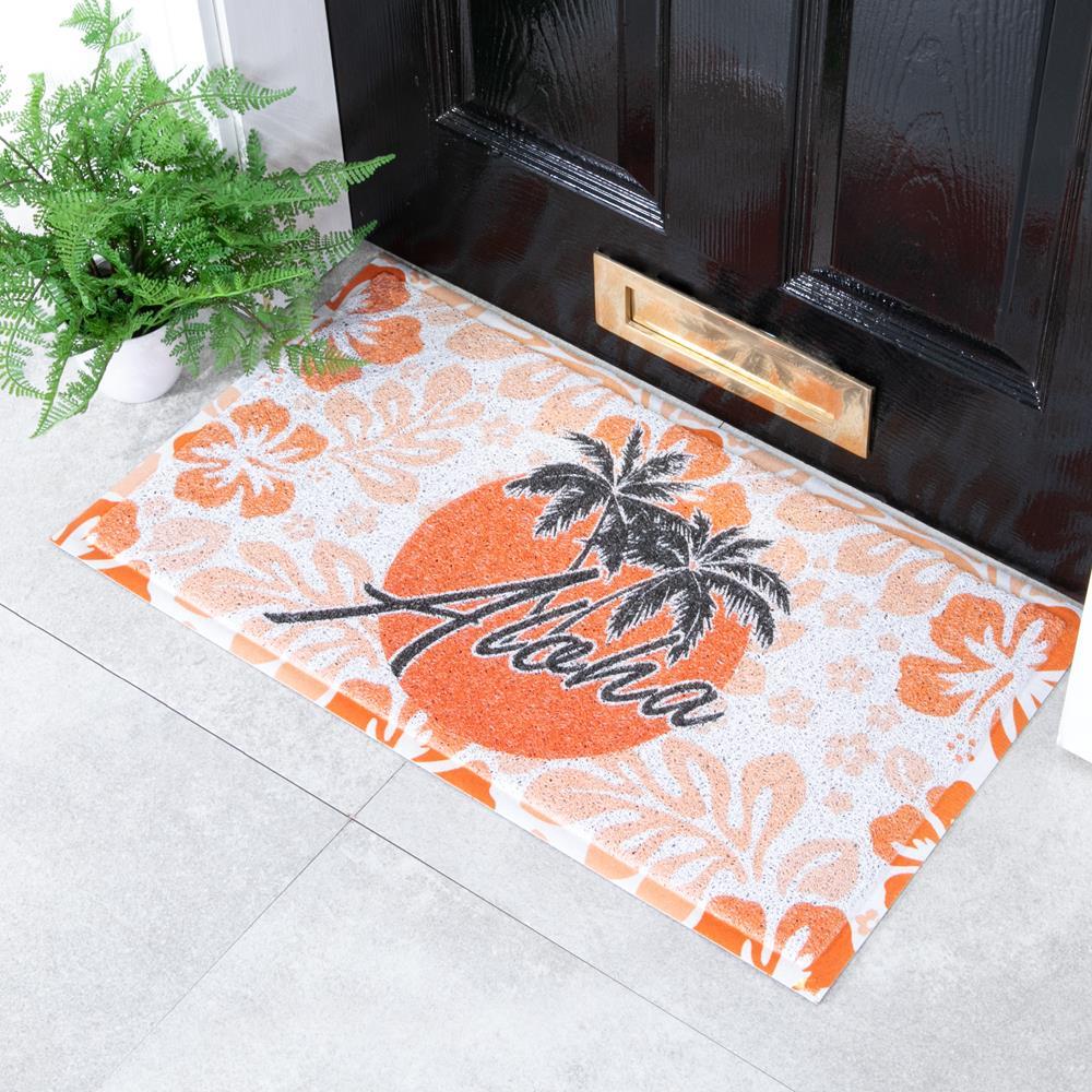 artsy doormats Orange Aloha Doormat (70 x 40cm)