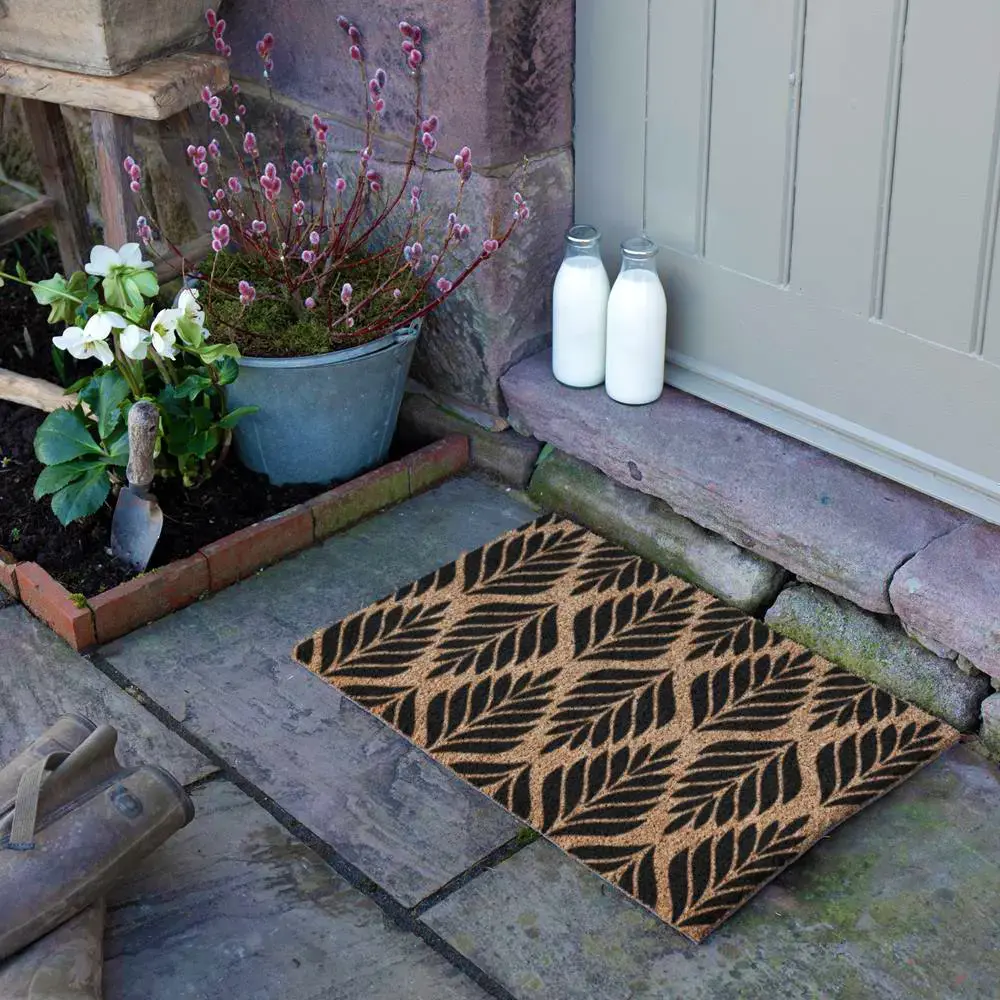 Artsy Doormats Palm Pattern Doormat