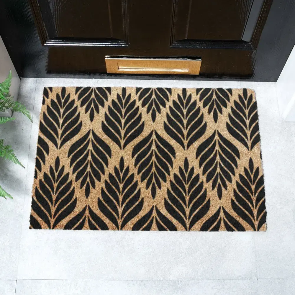 artsy doormats Palm Pattern Doormat