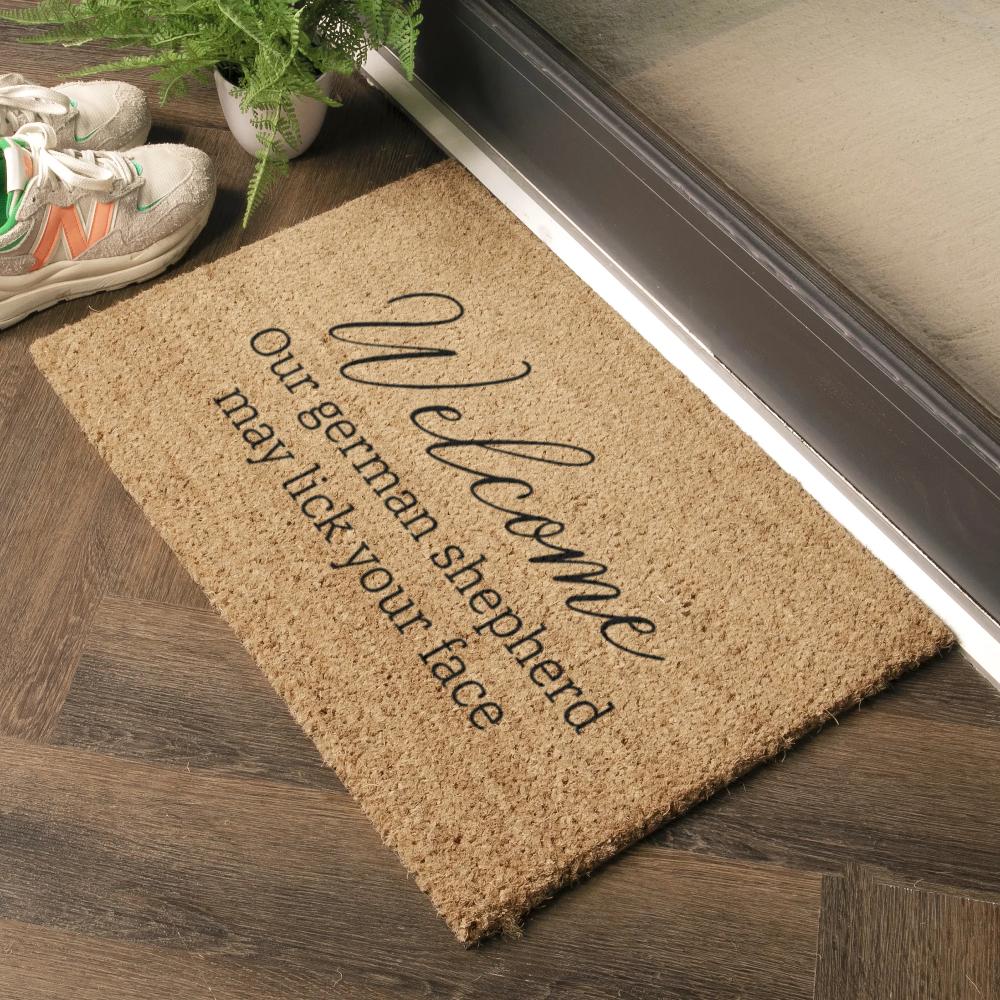 Artsy Doormats Personalised Dog Breed Door Mat