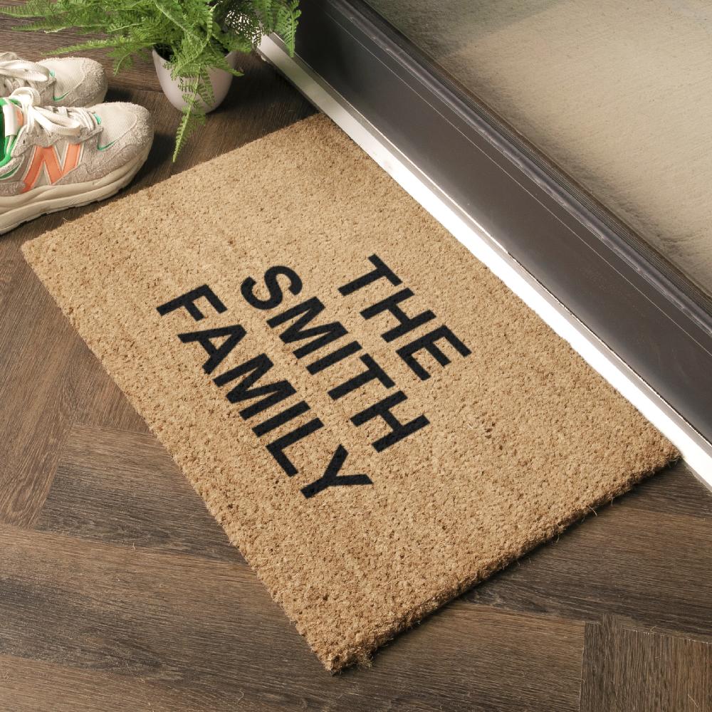 Artsy Doormats Personalised Doormat (up To 3 Lines)