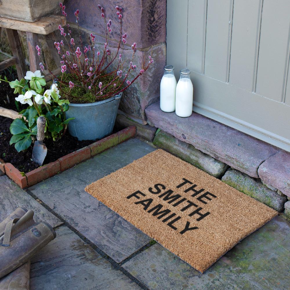 Artsy Doormats Personalised Doormat (up To 3 Lines)