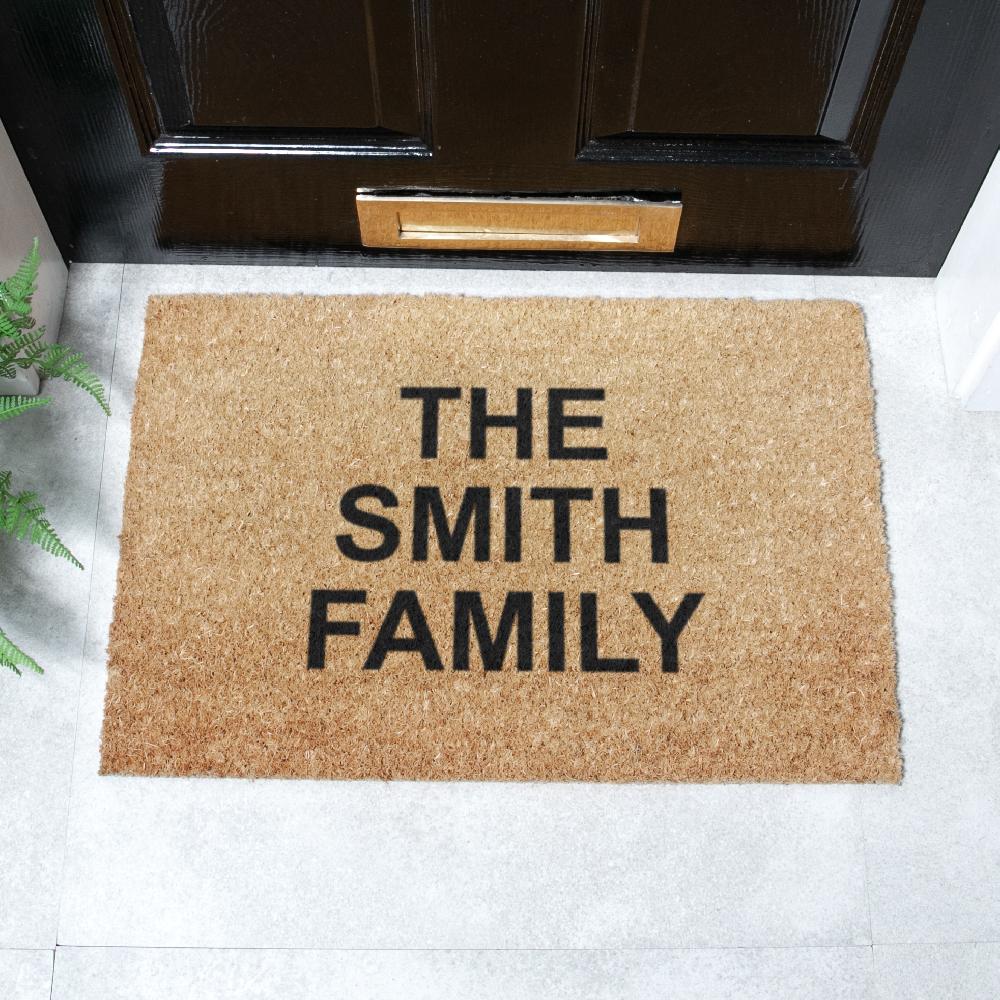 artsy doormats Personalised Doormat (up to 3 lines)