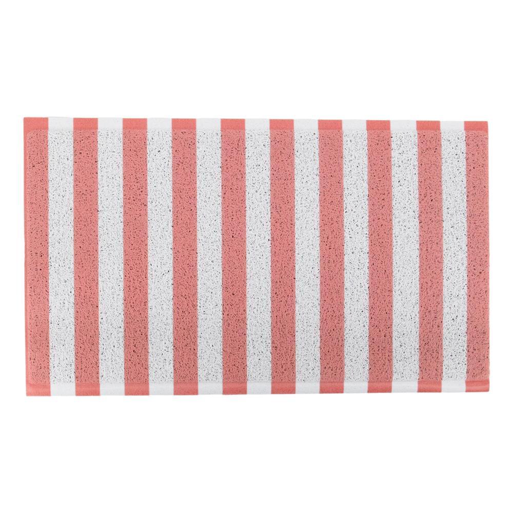 Artsy Doormats Pink Striped Doormat (70 X 40cm)