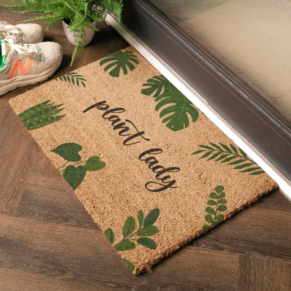 Artsy Doormats Plant Lady Doormat (60 X 40cm)