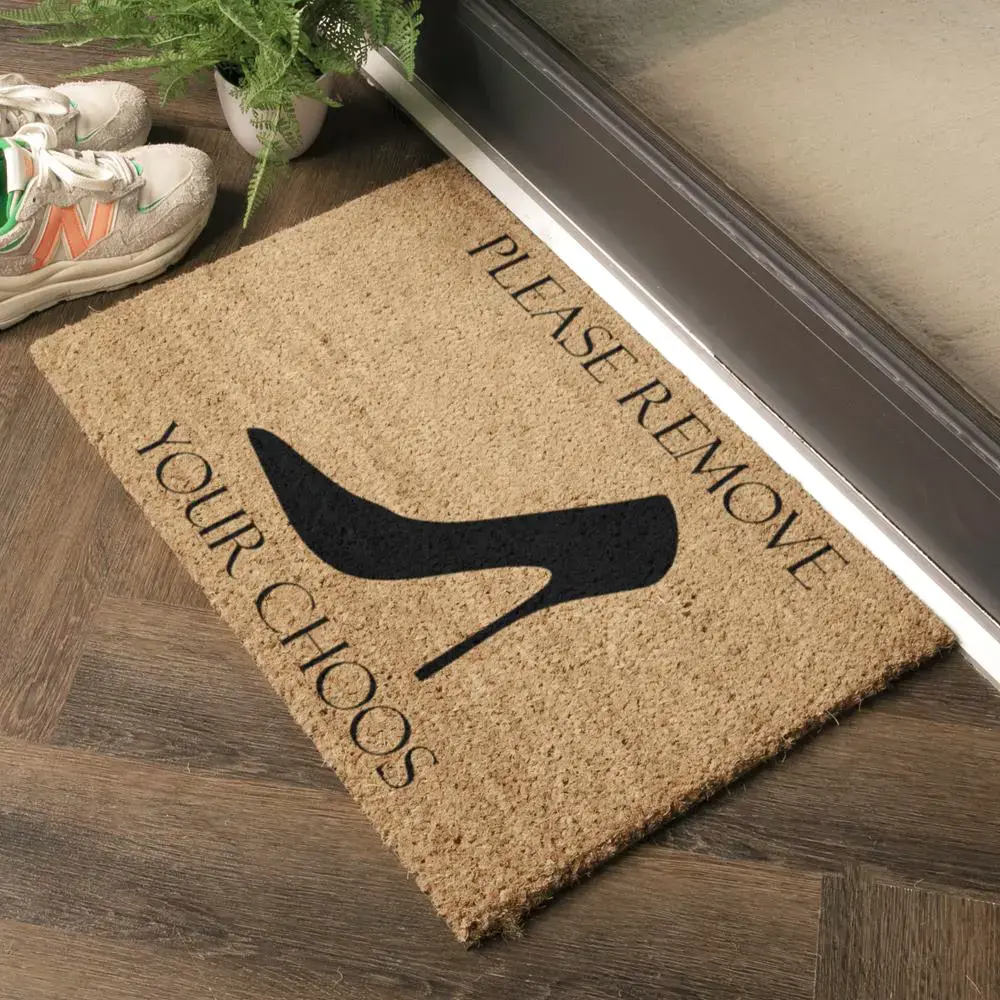 Artsy Doormats Remove Your Choos Doormat