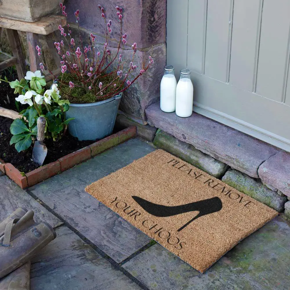 Artsy Doormats Remove Your Choos Doormat