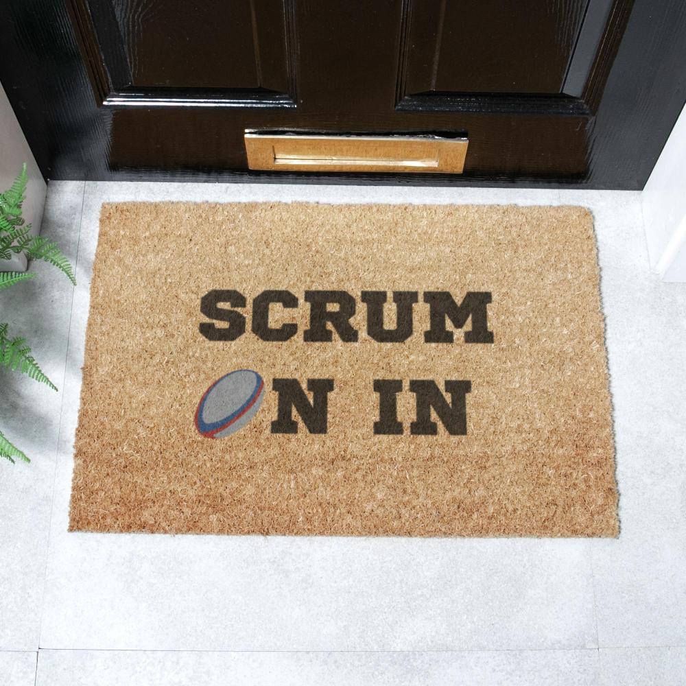 artsy doormats Scrum On In Doormat (60 x 40cm)