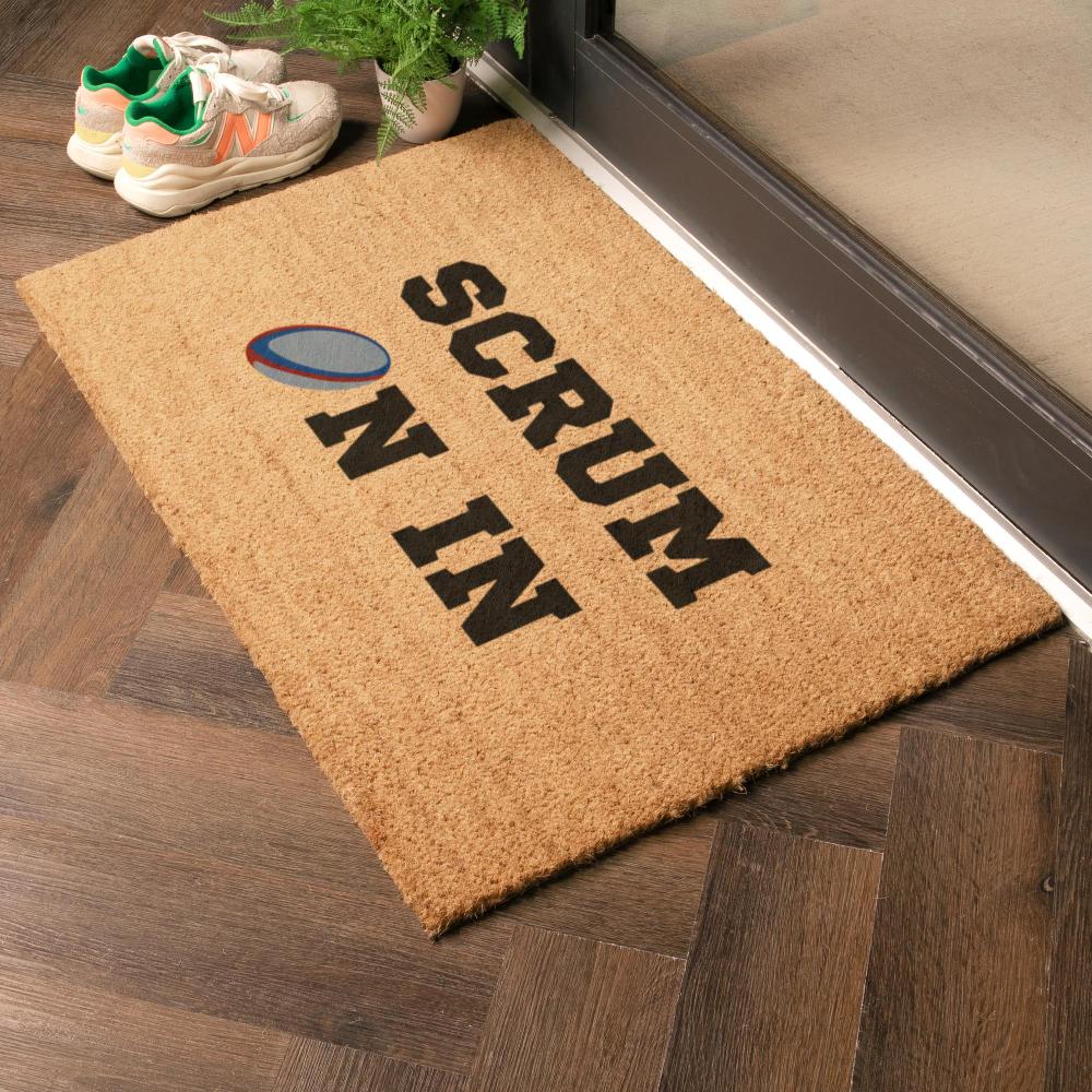 Artsy Doormats Scrum On In Doormat (90 X 60cm)