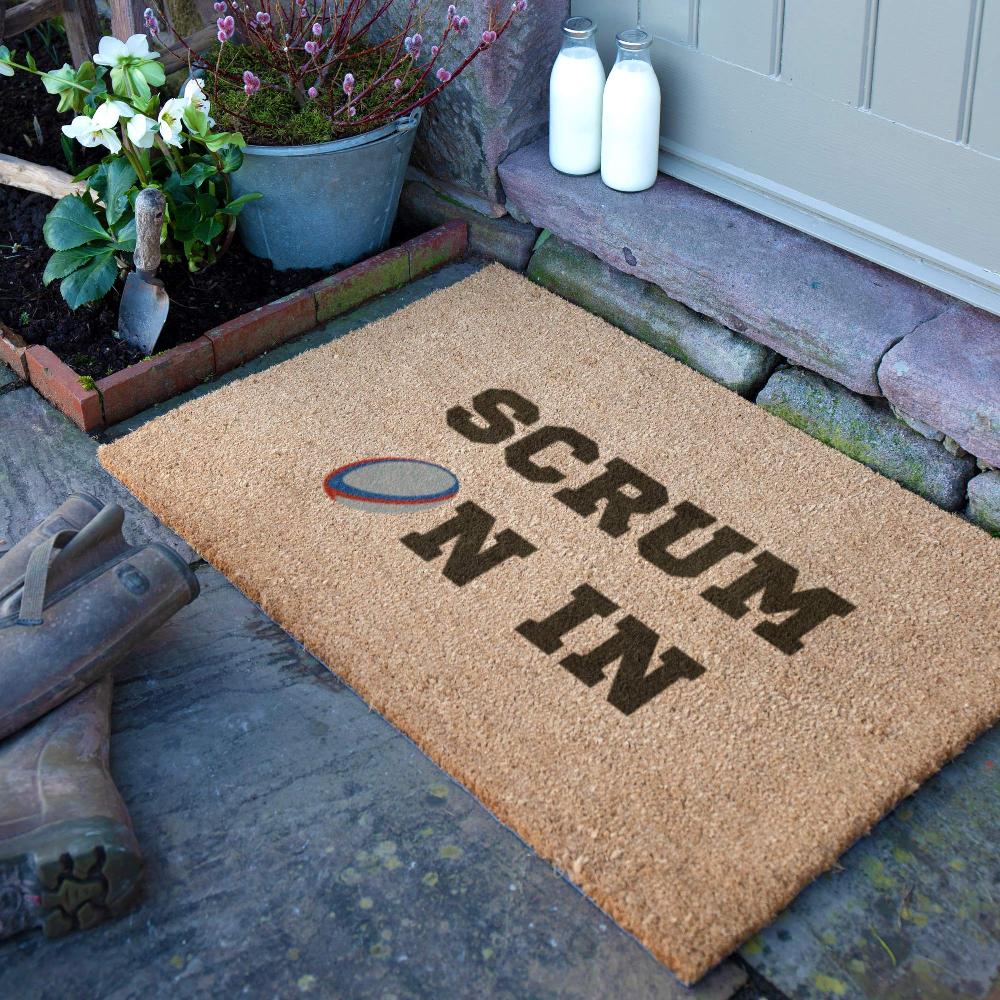 artsy doormats Scrum On In Doormat (90 x 60cm)