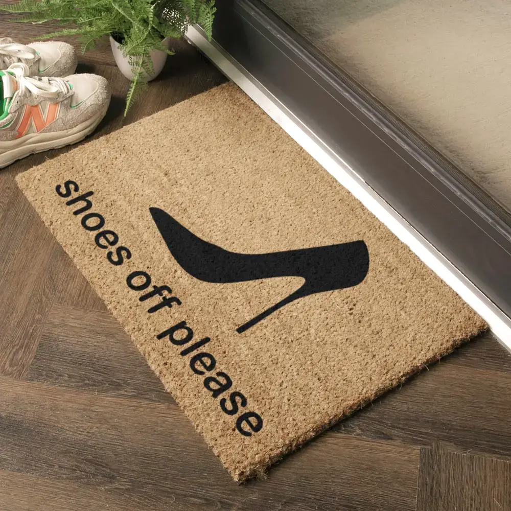 Artsy Doormats Shoes Off Please Doormat