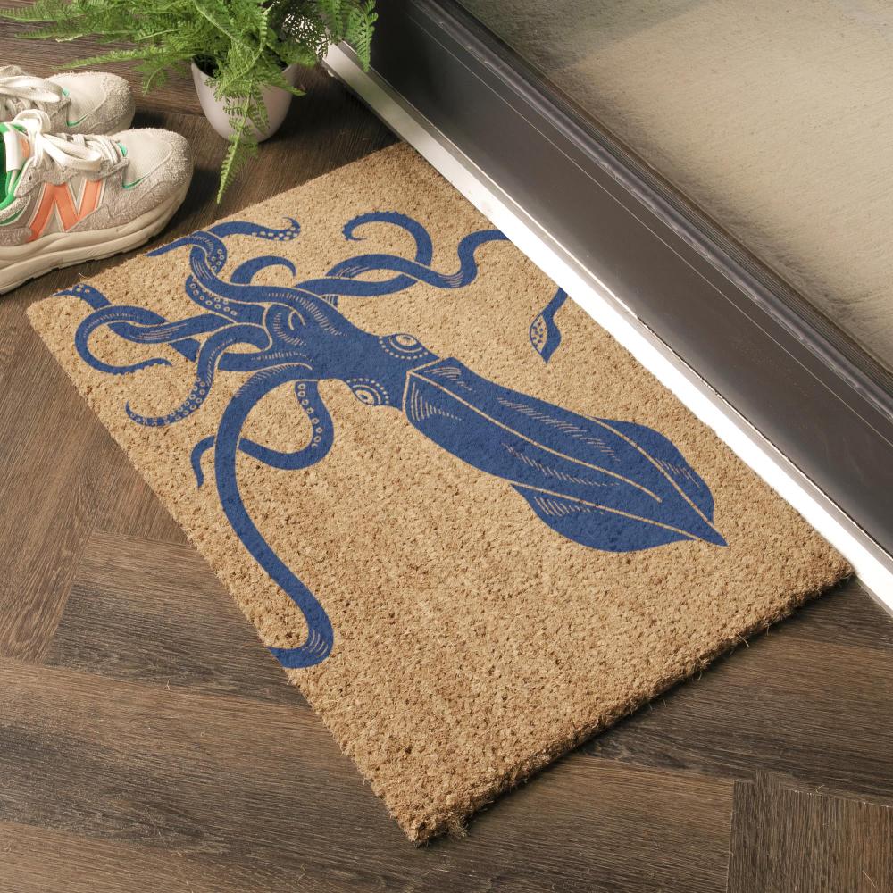 Artsy Doormats Squid Doormat (60 X 40cm)