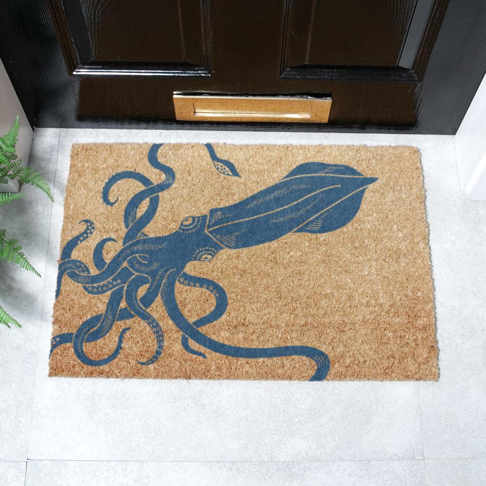 artsy doormats Squid Doormat (60 x 40cm)