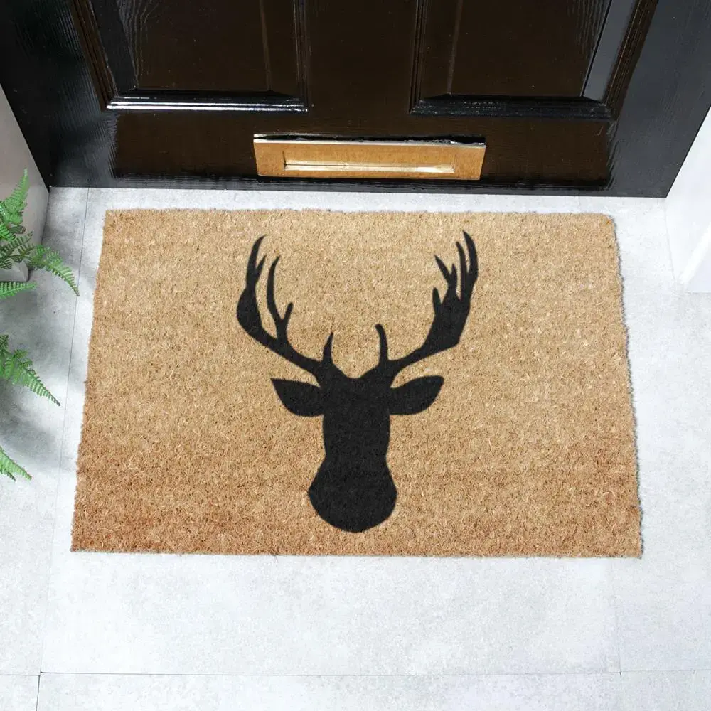 artsy doormats Stagshead Doormat
