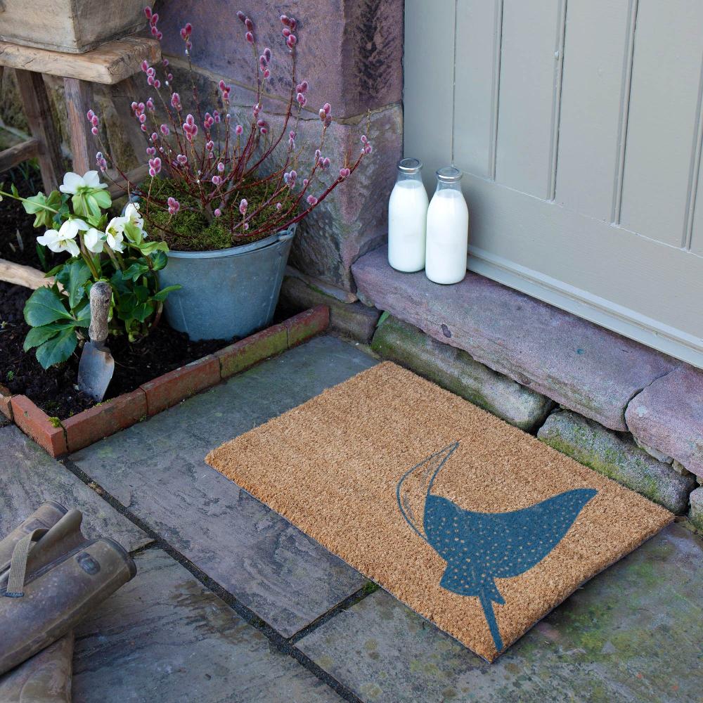Artsy Doormats Sting Ray Doormat (60 X 40cm)