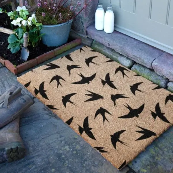 artsy doormats Swallows Doormat (90 x 60cm)