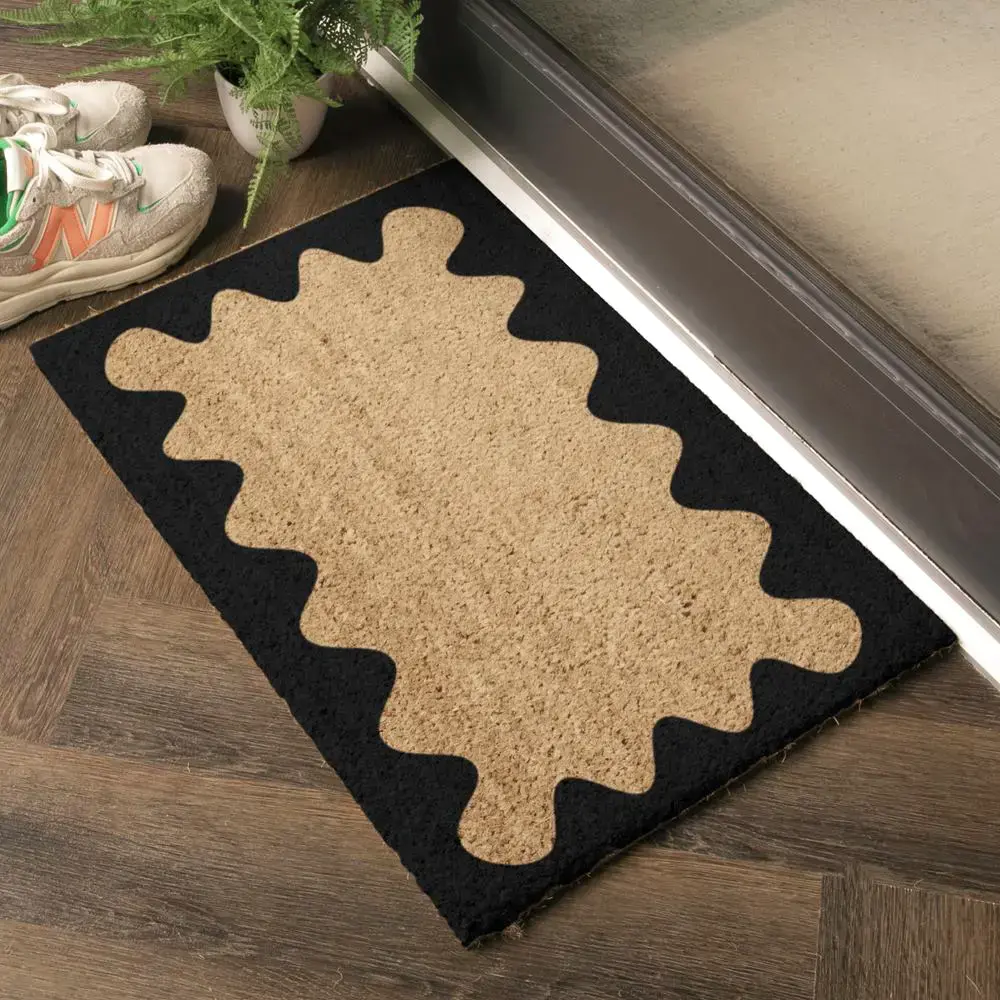artsy doormats Wavey Frame Doormat