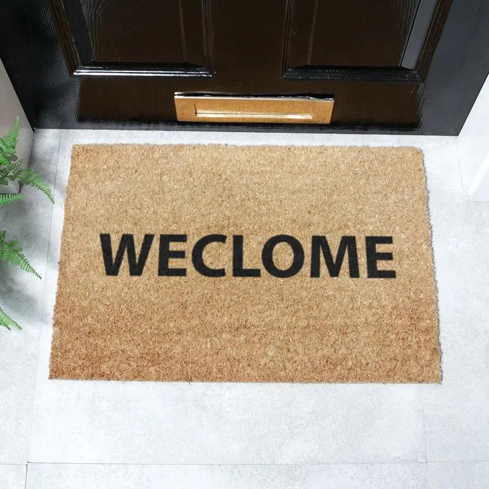artsy doormats Weclome Doormat