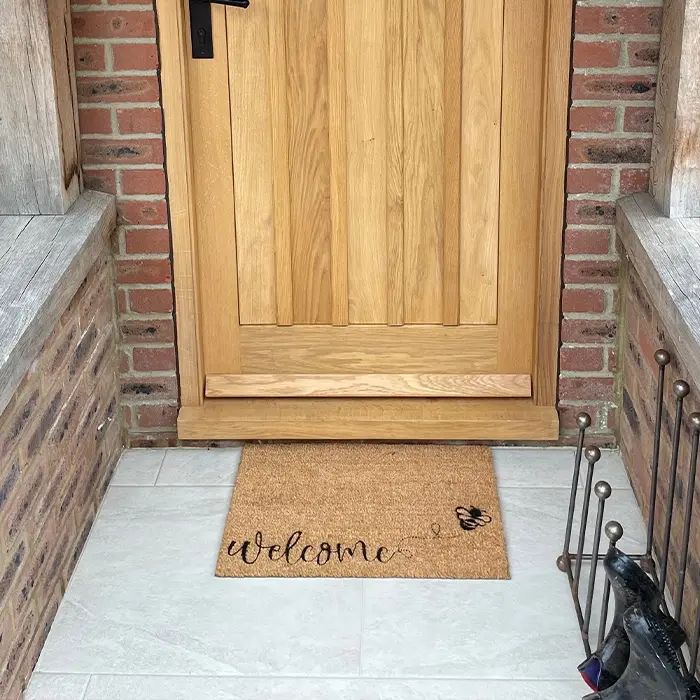 Artsy Doormats Welcome Bee Doormat