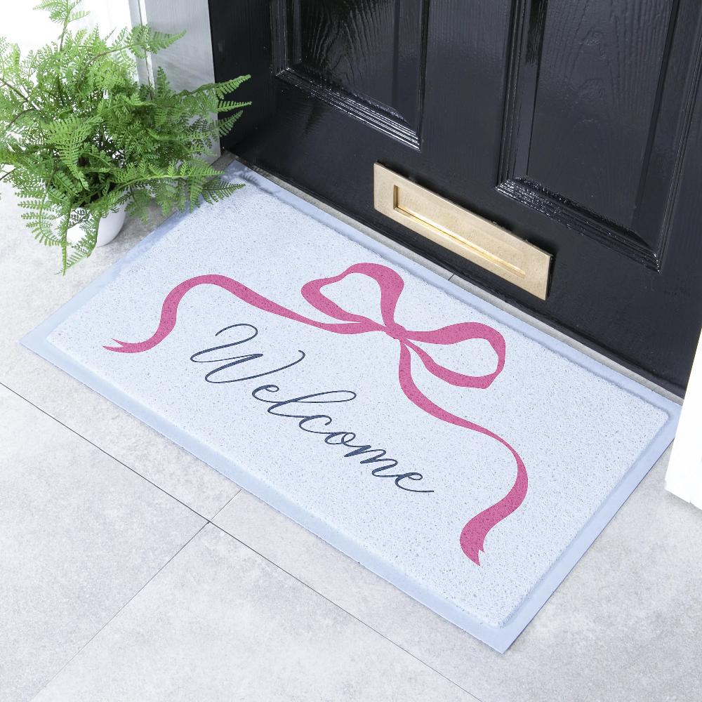 Artsy Doormats Welcome Bow Doormat (70 X 40cm)