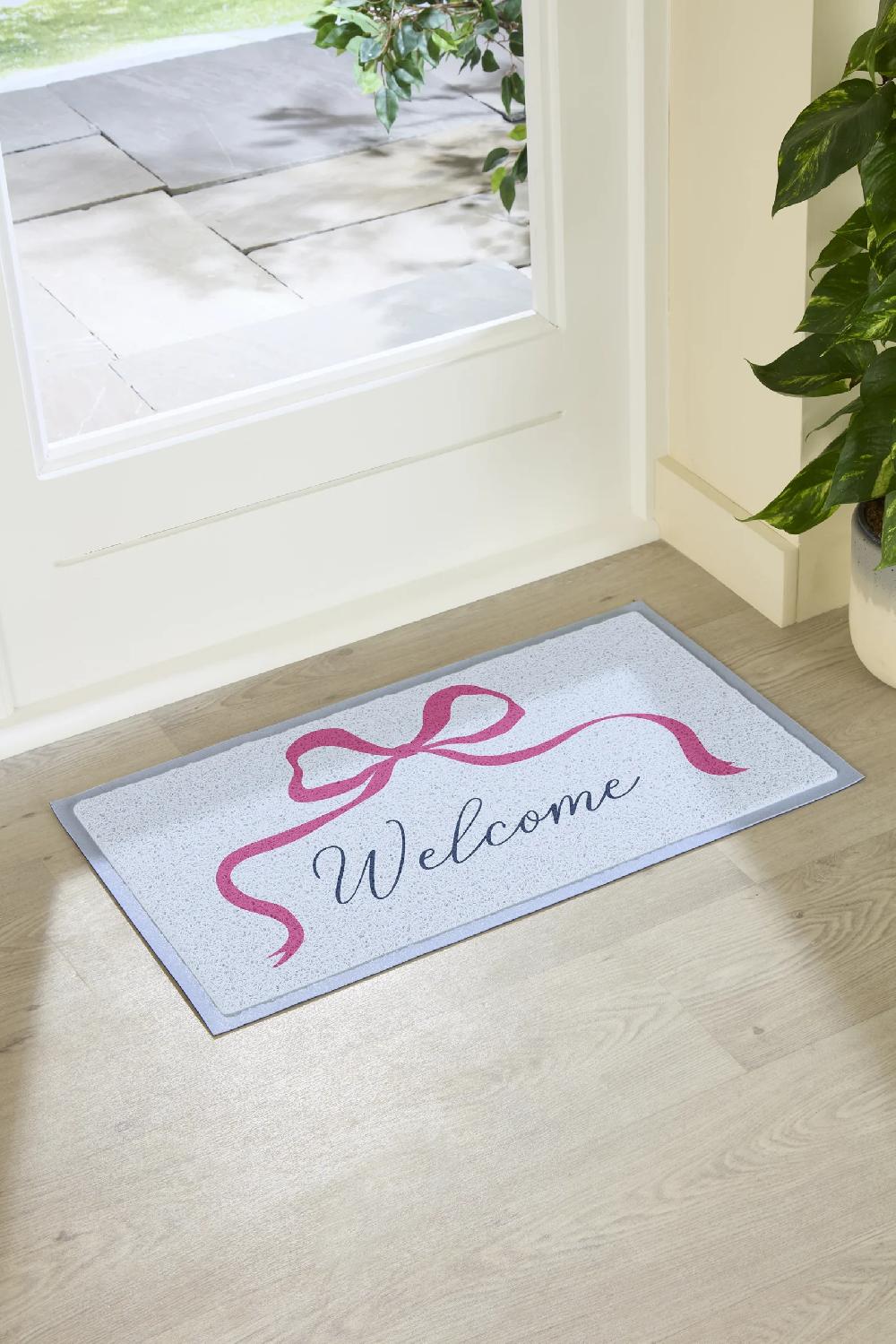 artsy doormats Welcome Bow Doormat (70 x 40cm)