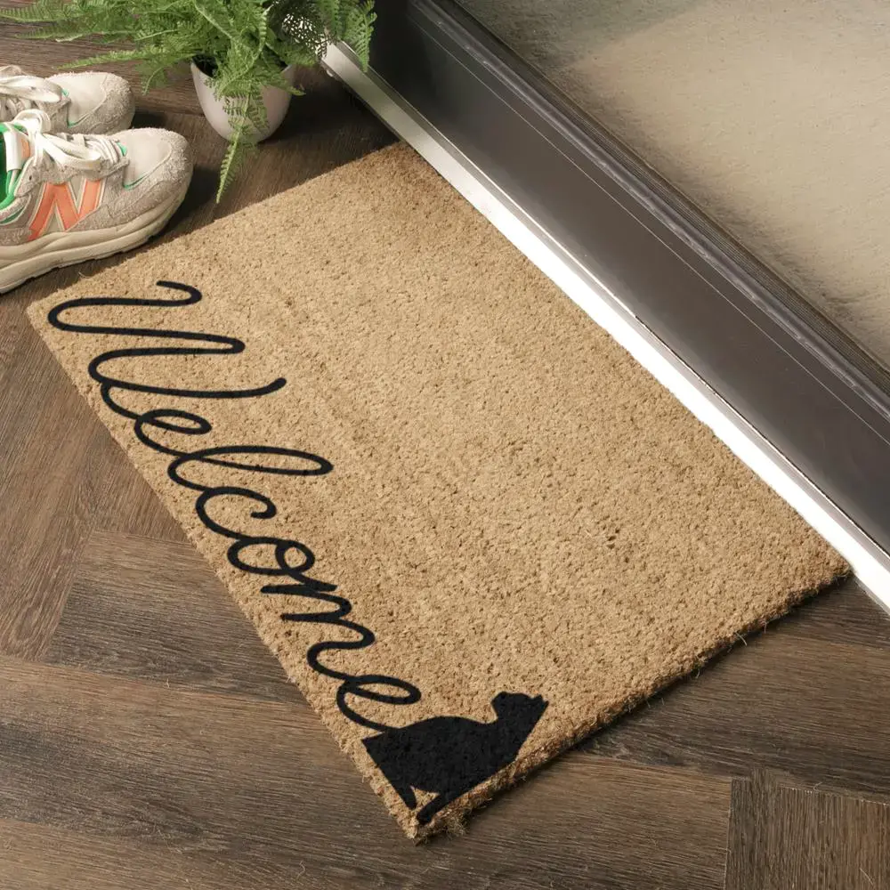 Artsy Doormats Welcome Cat Doormat