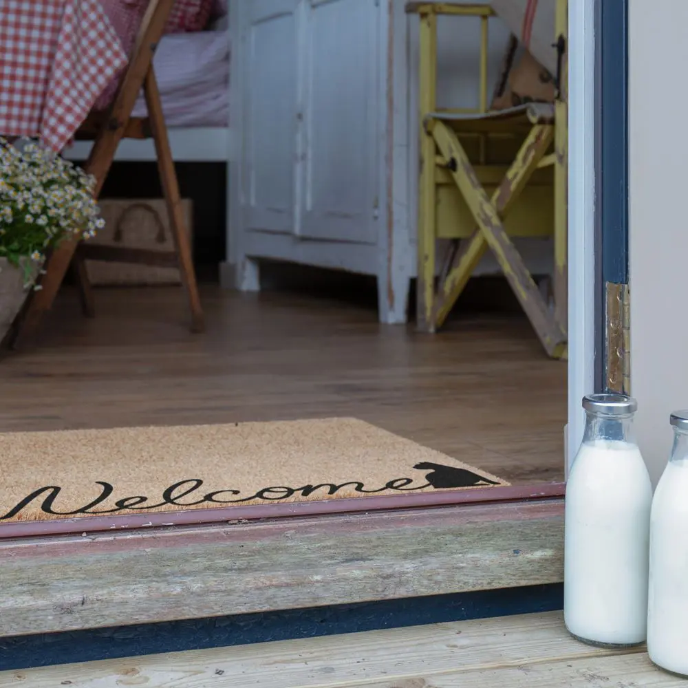 Artsy Doormats Welcome Cat Doormat