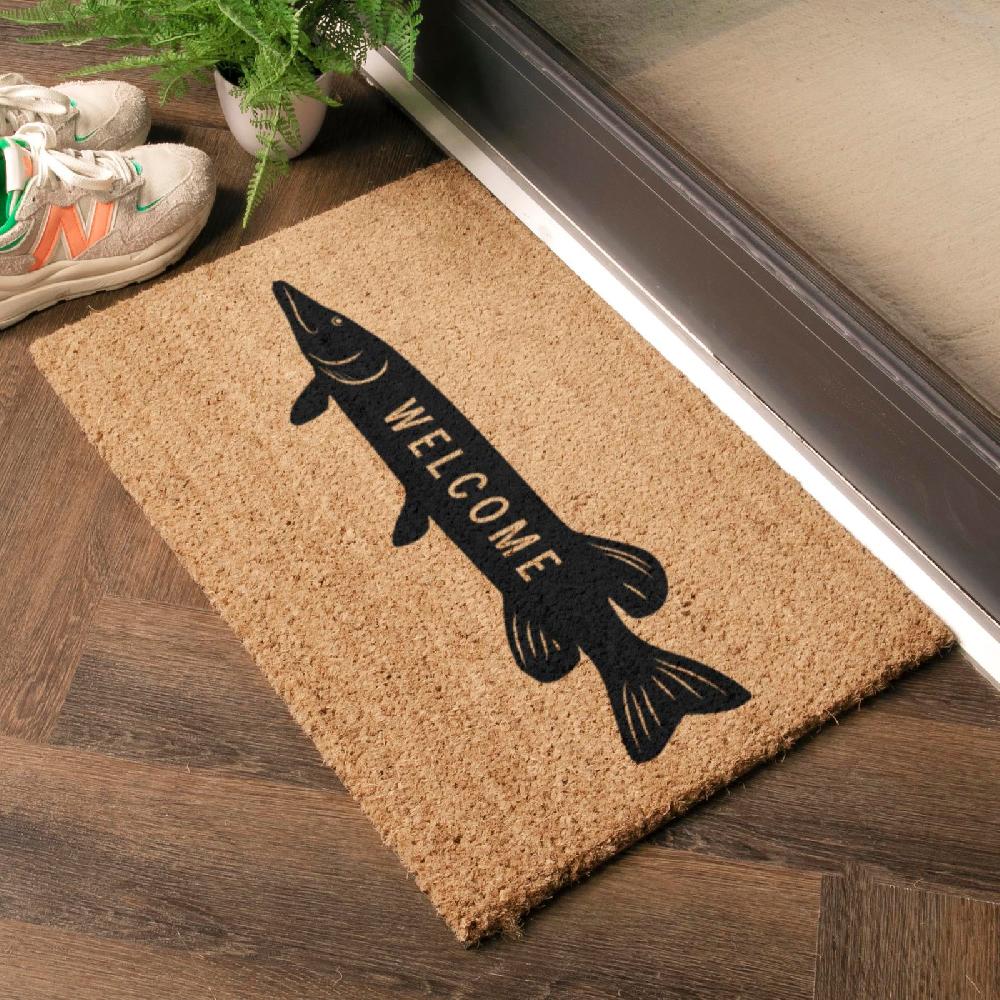 Artsy Doormats Welcome Fish Doormat (60 X 40cm)
