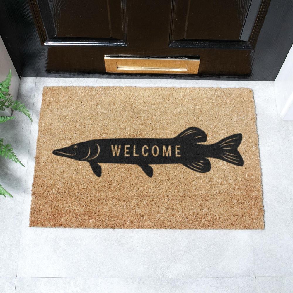 artsy doormats Welcome Fish Doormat (60 x 40cm)
