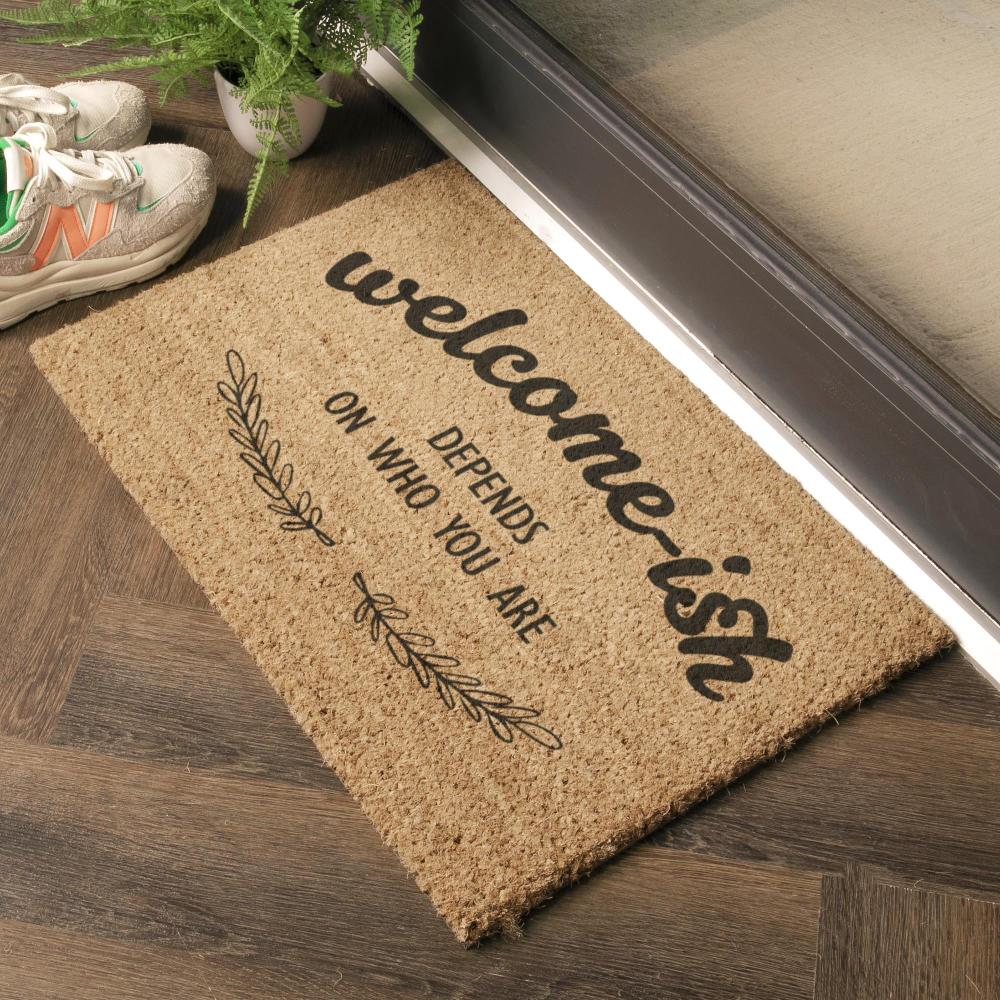 Artsy Doormats Welcome-ish Doormat (60 X 40cm)