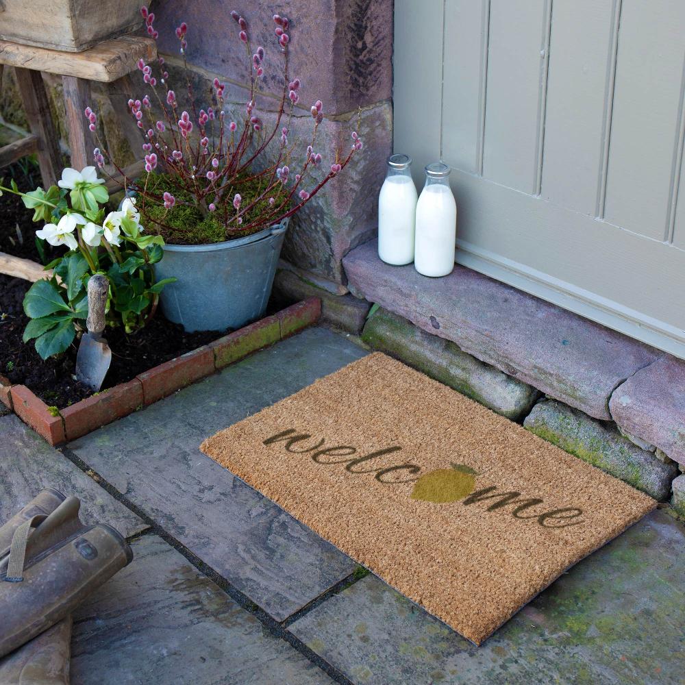 Artsy Doormats Welcome Lemon Doormat (60 X 40cm)
