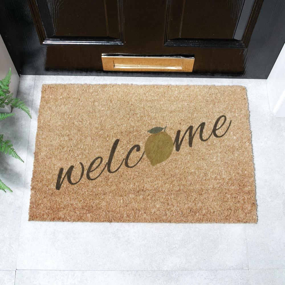 artsy doormats Welcome Lemon Doormat (60 x 40cm)