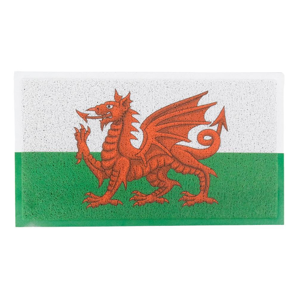 Artsy Doormats Welsh Flag Doormat (70 X 40cm)