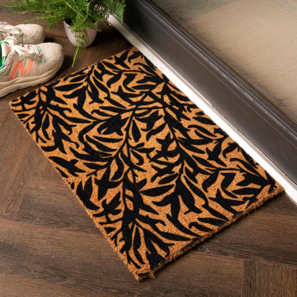 artsy doormats William Morris Leaf Doormat
