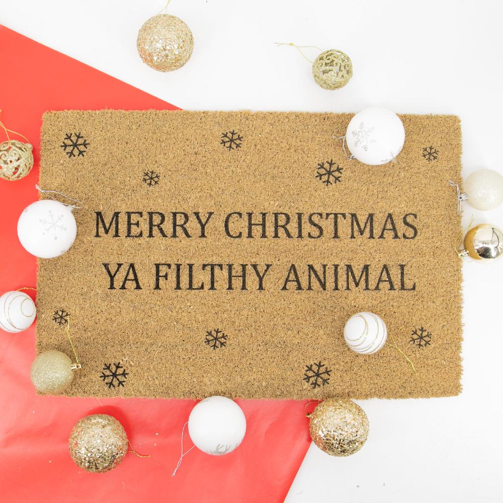 artsy doormats Ya Filthy Animal Doormat